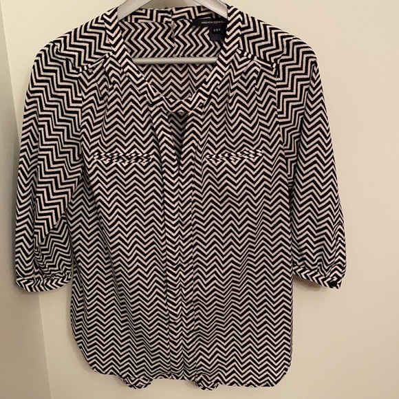 French Connection Blouse EUC - Picture 3 of 14